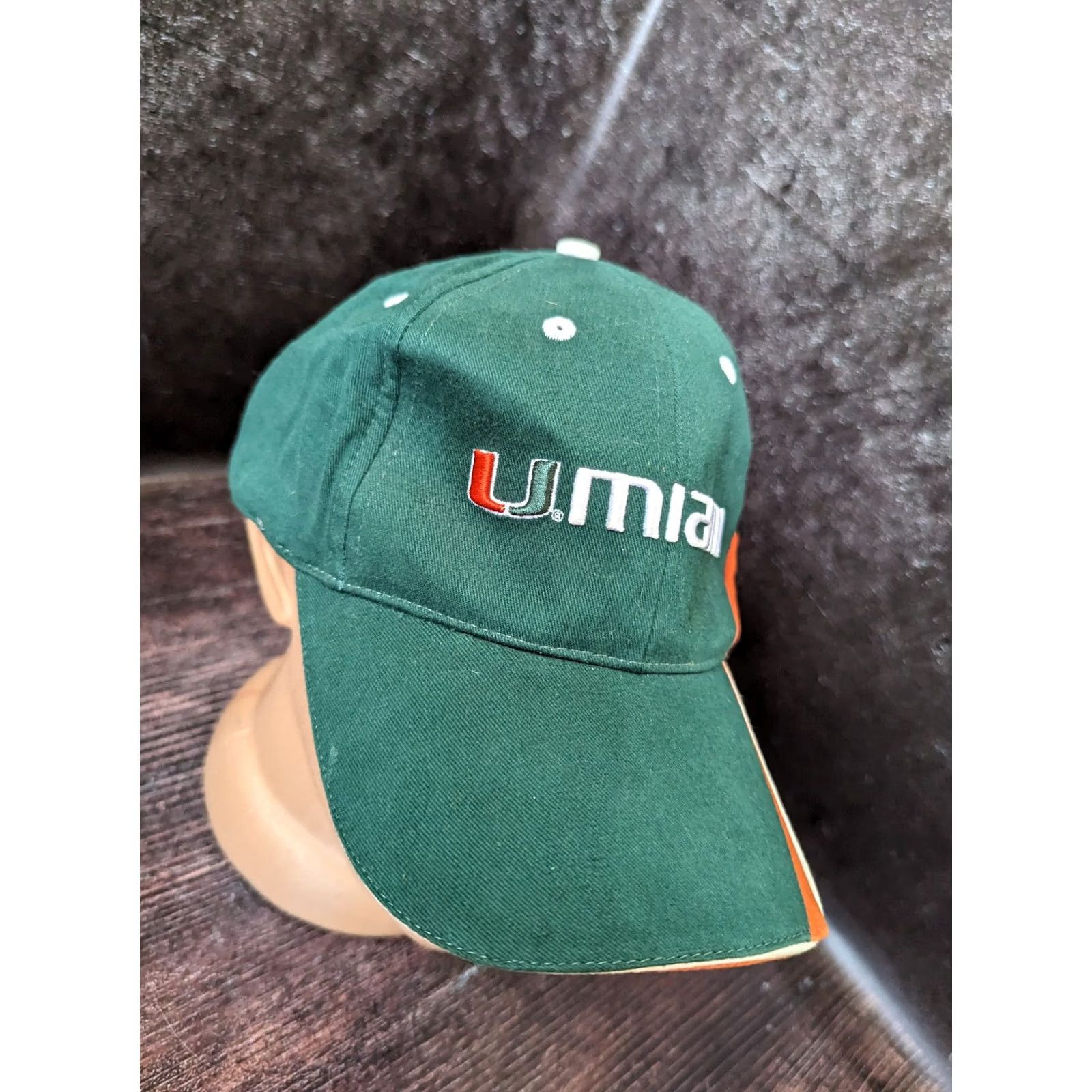 Vintage Joe T's Sportswear Miami Hurricanes Green baseball cap Men One Size Cap Green Baseball Cap Men One Size Miami Hurricanes Green Joe T's Sportswear Size ONE SIZE - 3 Thumbnail