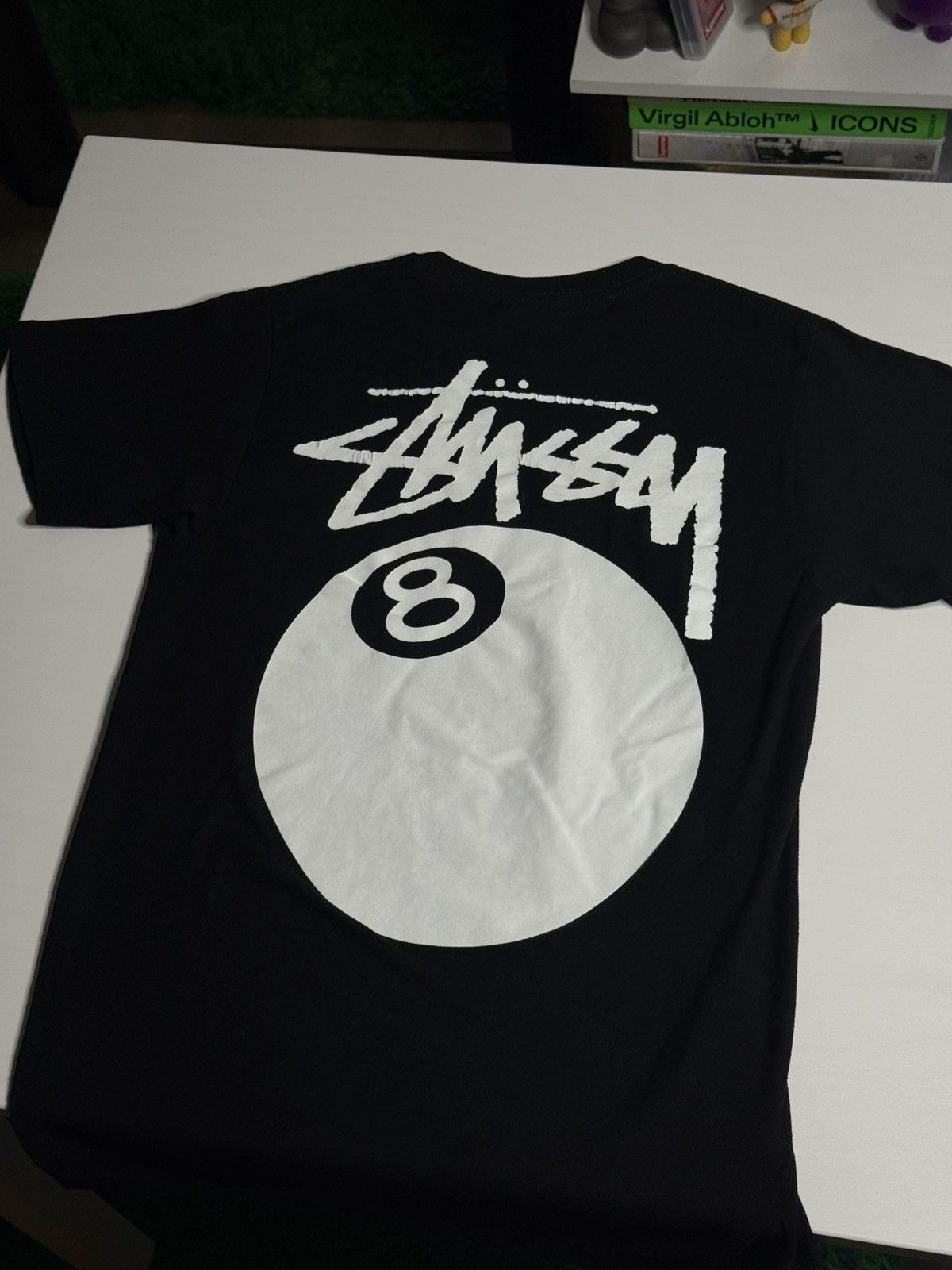 Stussy Stussy 8-Ball Logo Tee “Black” [M] PREOWNED Size US M / EU 48-50 / 2 - 2 Thumbnail