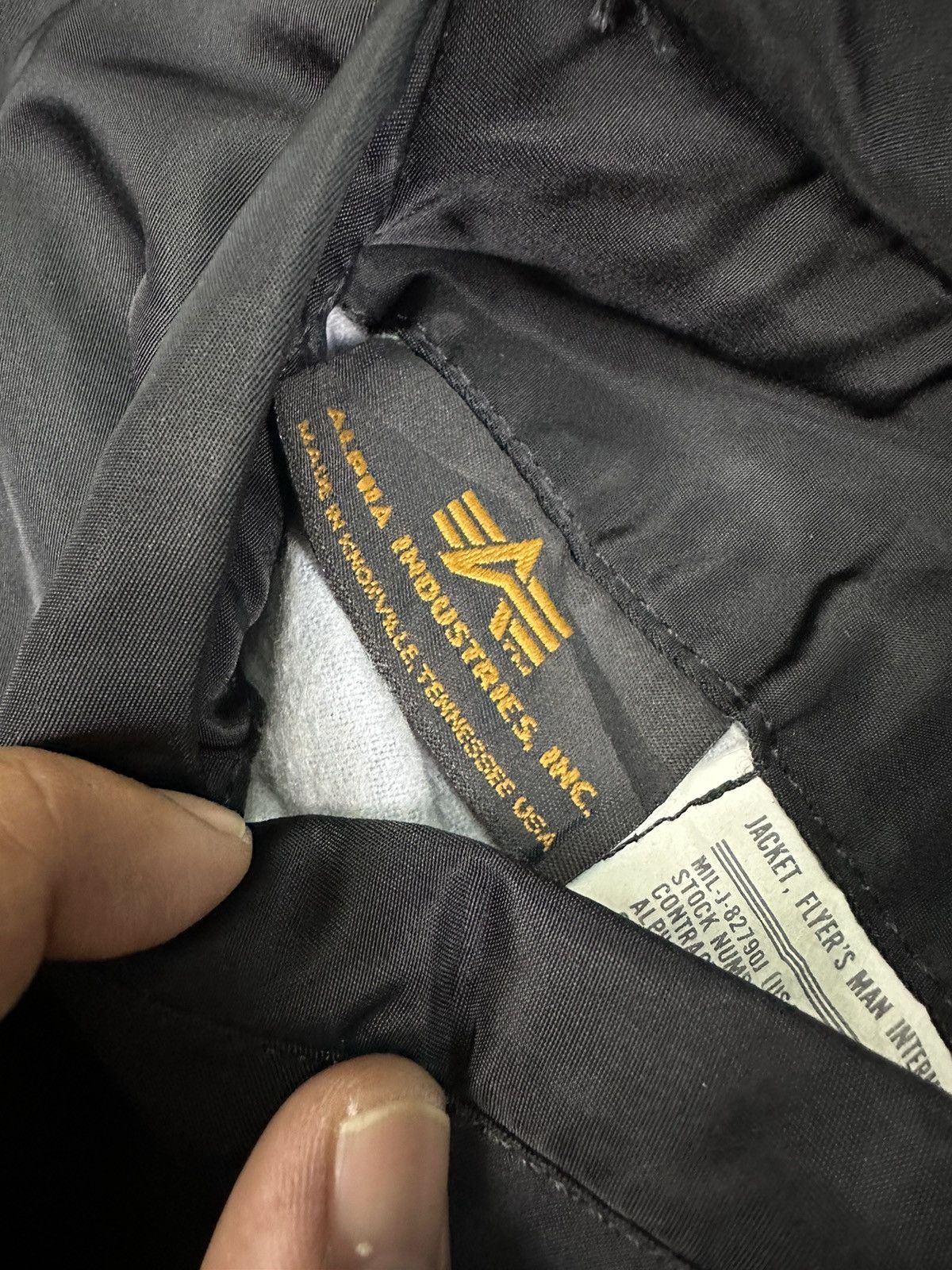 Alpha Industries Vintage 60s MA1 Alpha Industries Usa Bomber Jacket Z204 Size US M / EU 48-50 / 2 - 9 Thumbnail