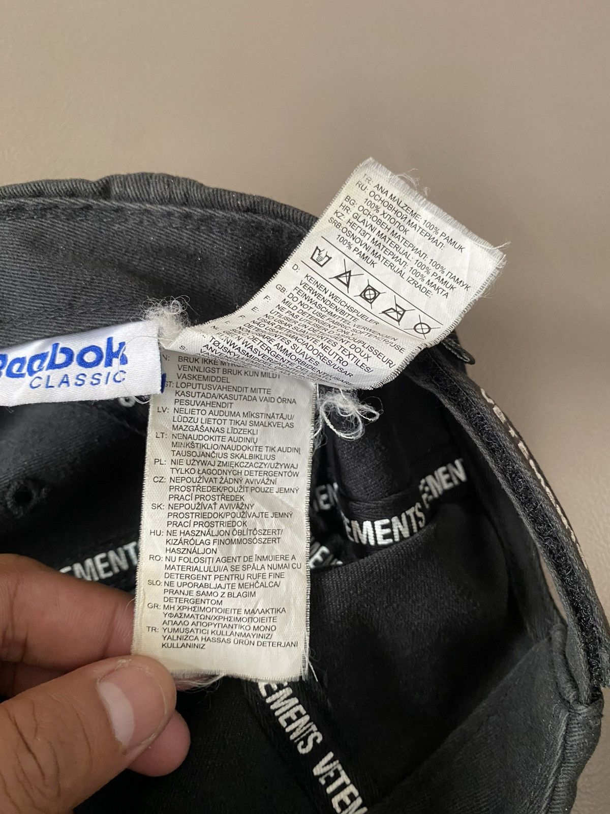 Reebok × Vetements Vetements x rebook securite cap Size ONE SIZE - 8 Thumbnail