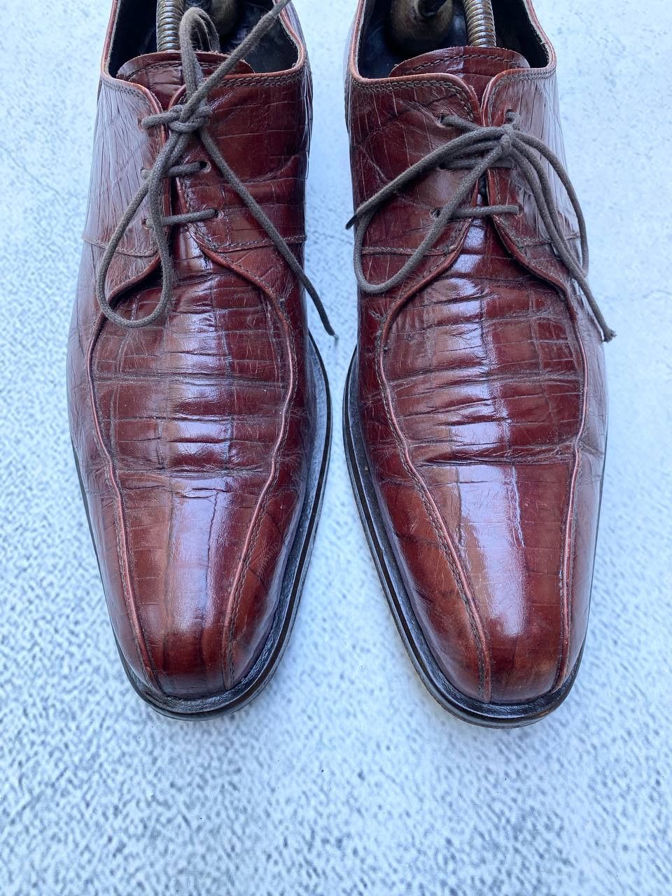 Other Italian Vintage Guidi style Leather Faded Shoes Size US 10 / EU 43 - 5 Thumbnail
