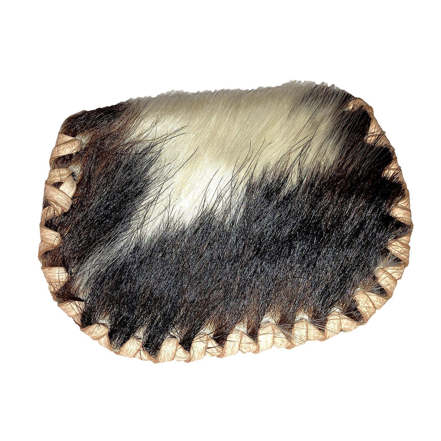 Handmade Mexican Artisan Hand Made Goat Skin Leather Change Purse Size ONE SIZE - 2 Thumbnail