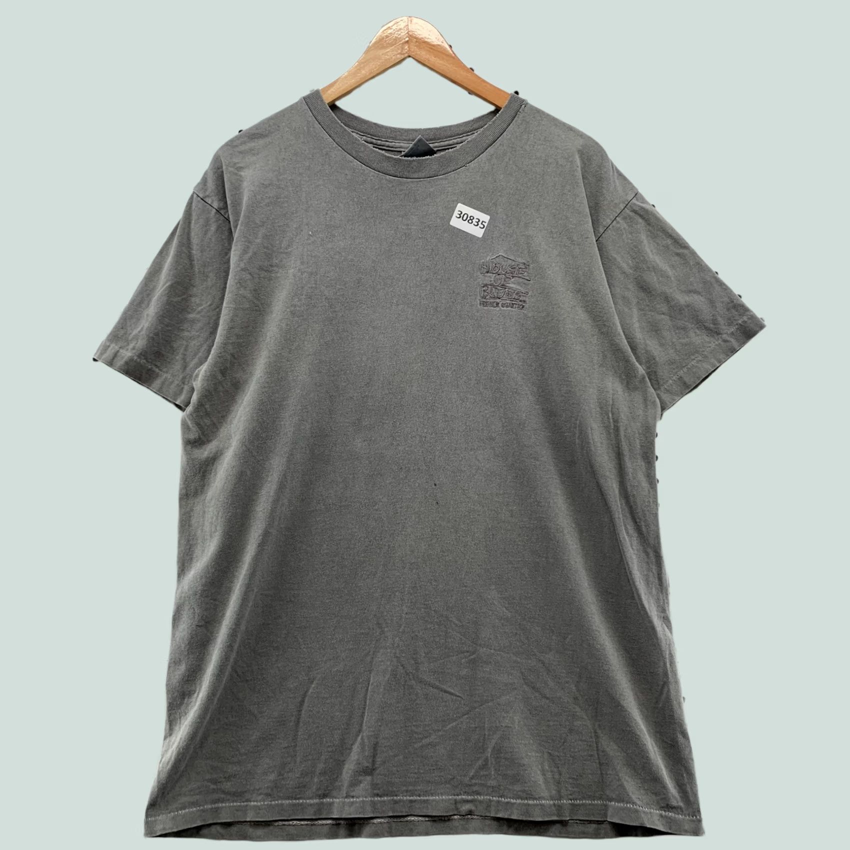 Vintage Vintage 90s House Of Blues Shirt Medium Gray SIngle Stitch French Quarter 22X29 Size US M / EU 48-50 / 2 - 1 Thumbnail