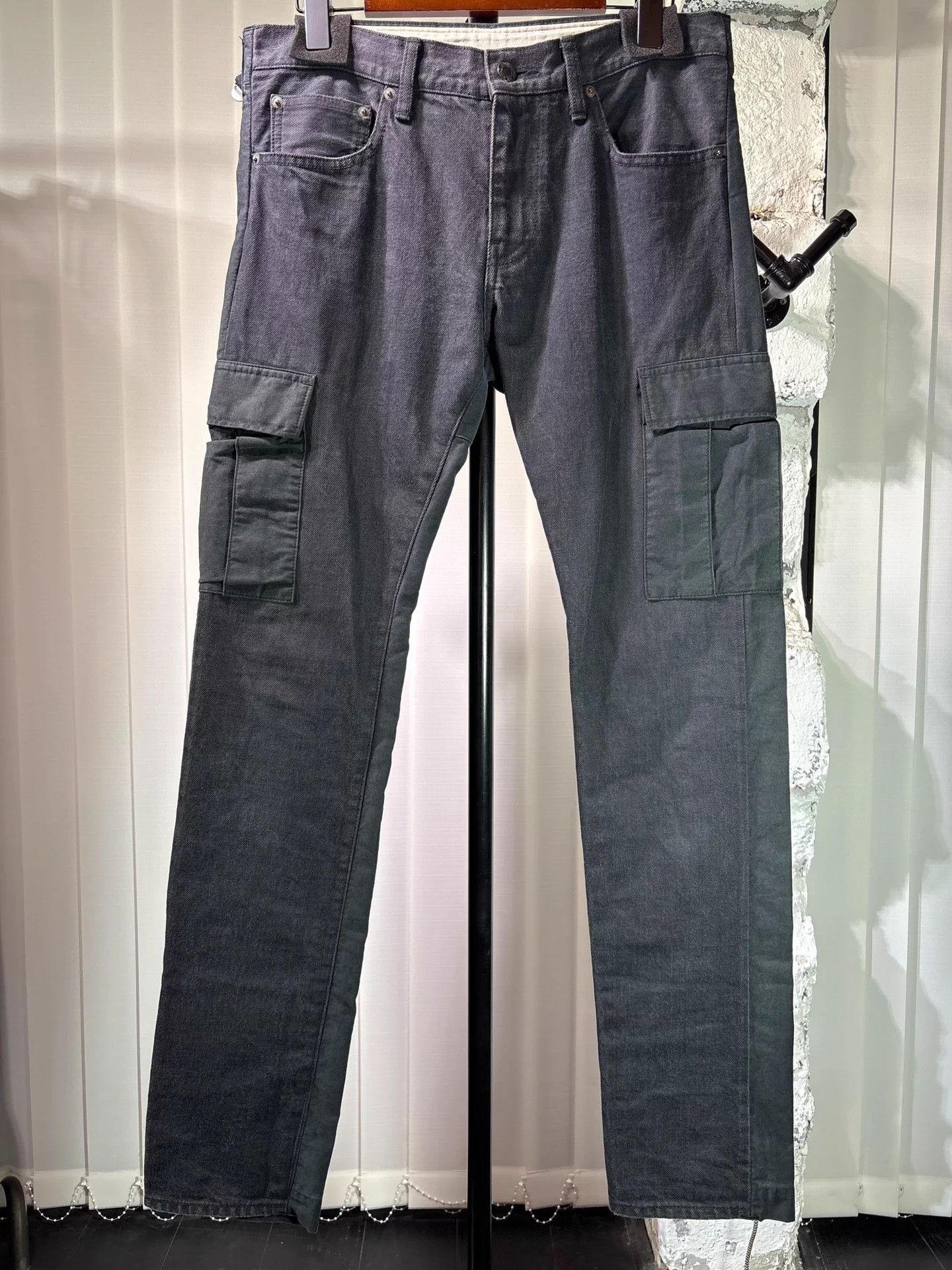 Undercover Undercover 10AW Denim-Workwear Panelled Skinny Jeans Black Size US 34 / EU 50 - 1 Thumbnail