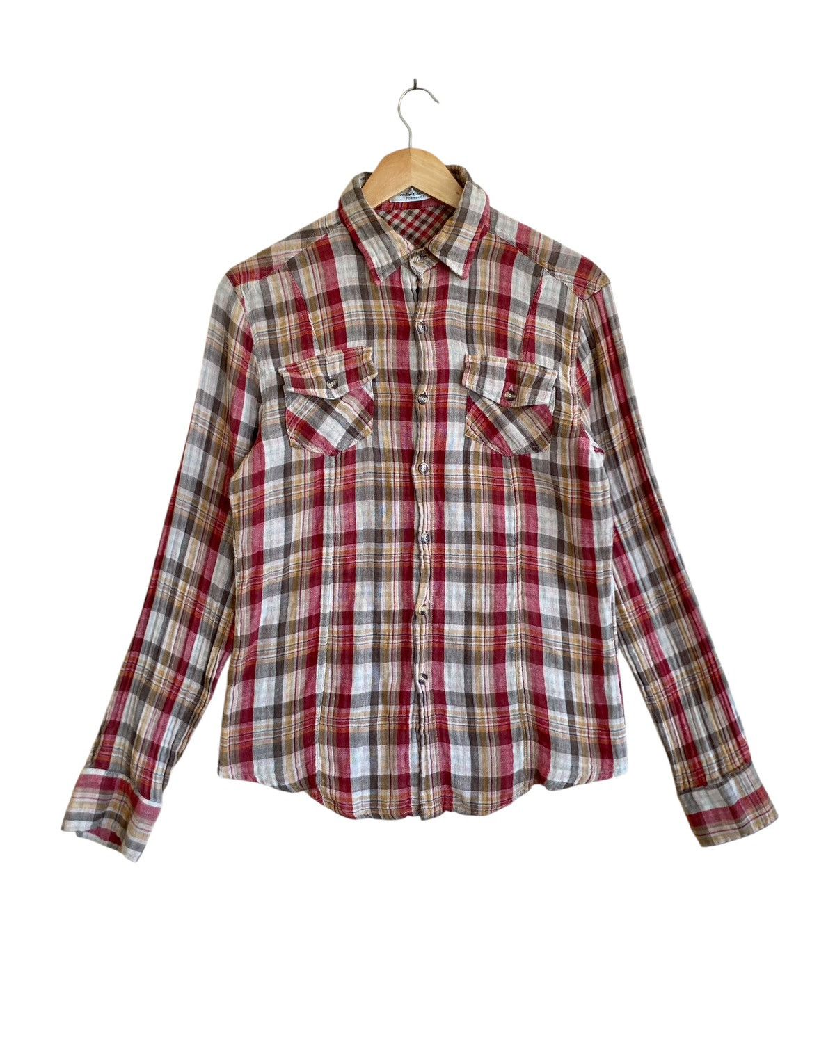 Very Rare Vintage Brand Undercover Checkered Shirt 2000s