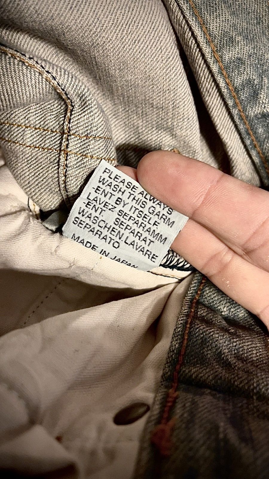 Dior Dior Homme ss04 Dior Bleu Cleir Lusters Size US 29 - 6 Thumbnail