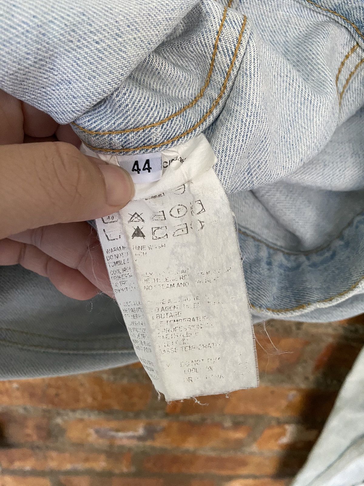 Helmut Lang Vtg Helmut Lang Distressed and faded denim Size US S / EU 44-46 / 1 - 18 Thumbnail