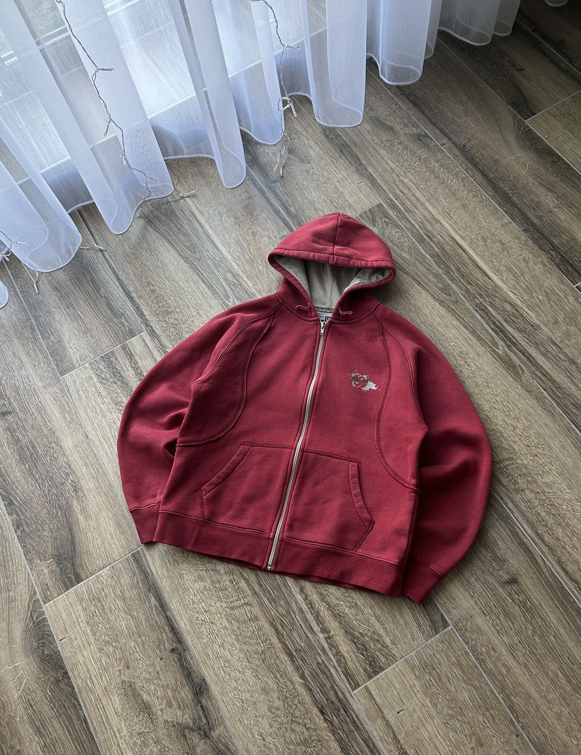 Schott × Vintage Vintage Scott zip-hoodies oversized big logo y2k Size US S / EU 44-46 / 1 - 1 Thumbnail