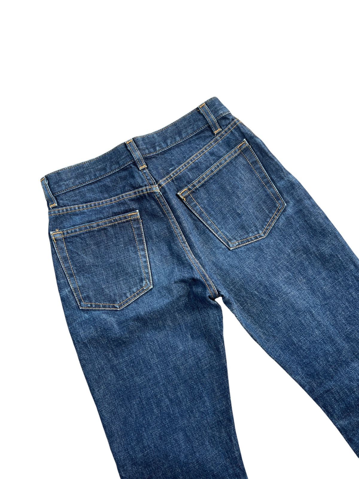 Helmut Lang 1998 Helmut Lang Italian Cut Raw Denim Size US 27 - 6 Thumbnail
