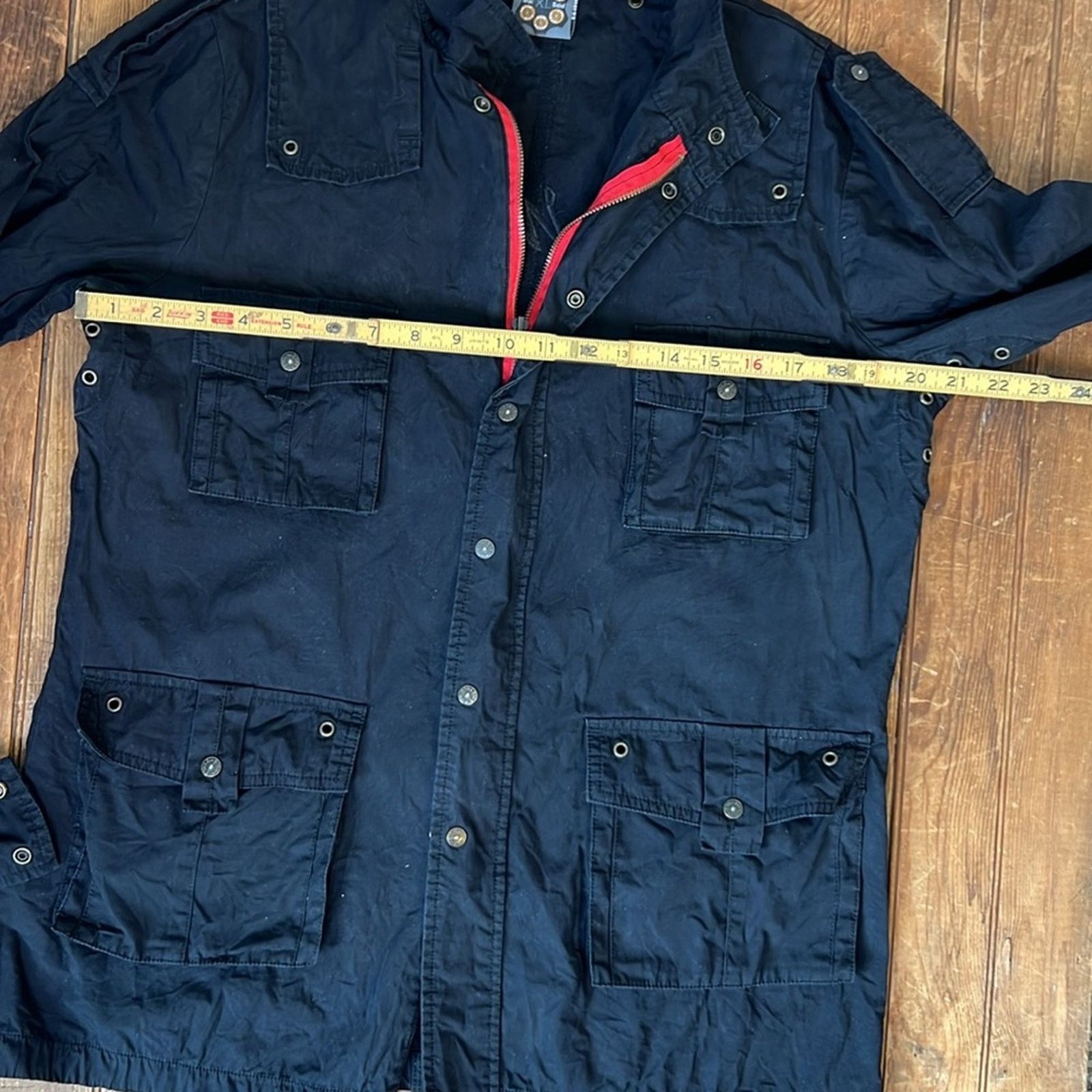 Vintage Women’s Vintage Y2K Gunmetal Blac Label cotton coat skater Size XL / US 12-14 / IT 48-50 - 3 Thumbnail