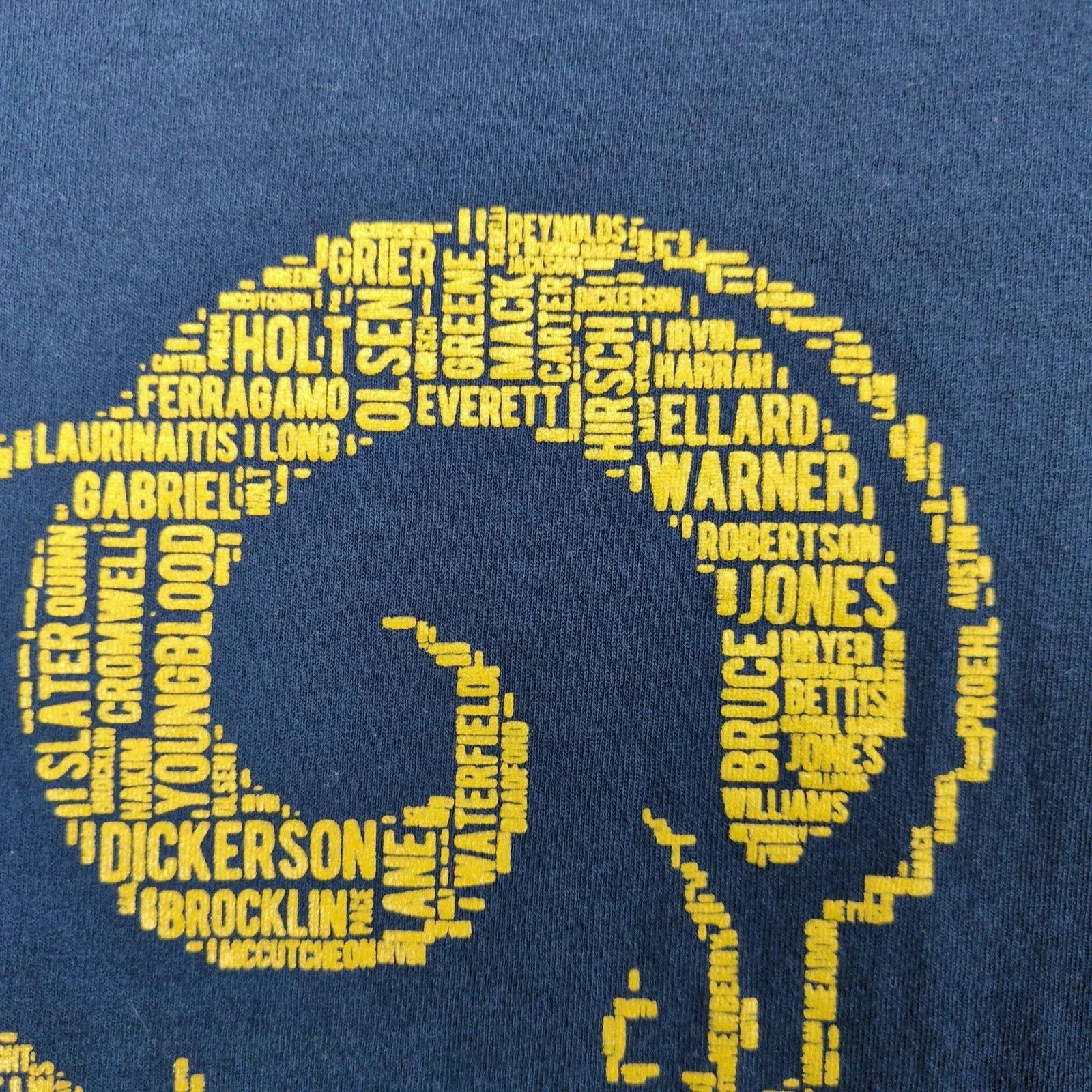 Fruit Of The Loom Vtg 90s-Y2K Era Rams All Time Legends Player Names T-Shirt Size US XXL / EU 58 / 5 - 10 Thumbnail