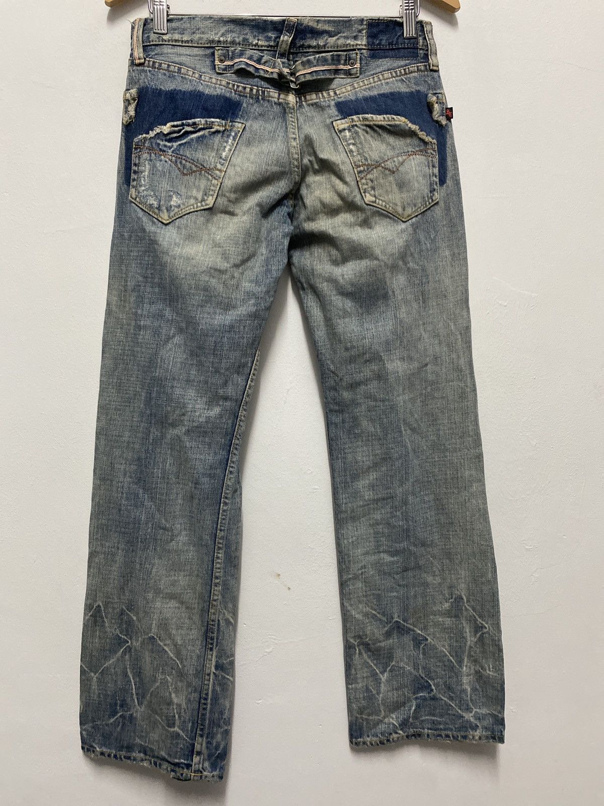 Freewheelers Vintage Union Made Sweet Camel Denim Pants Selvedge Rare Size US 30 / EU 46 - 2 Thumbnail