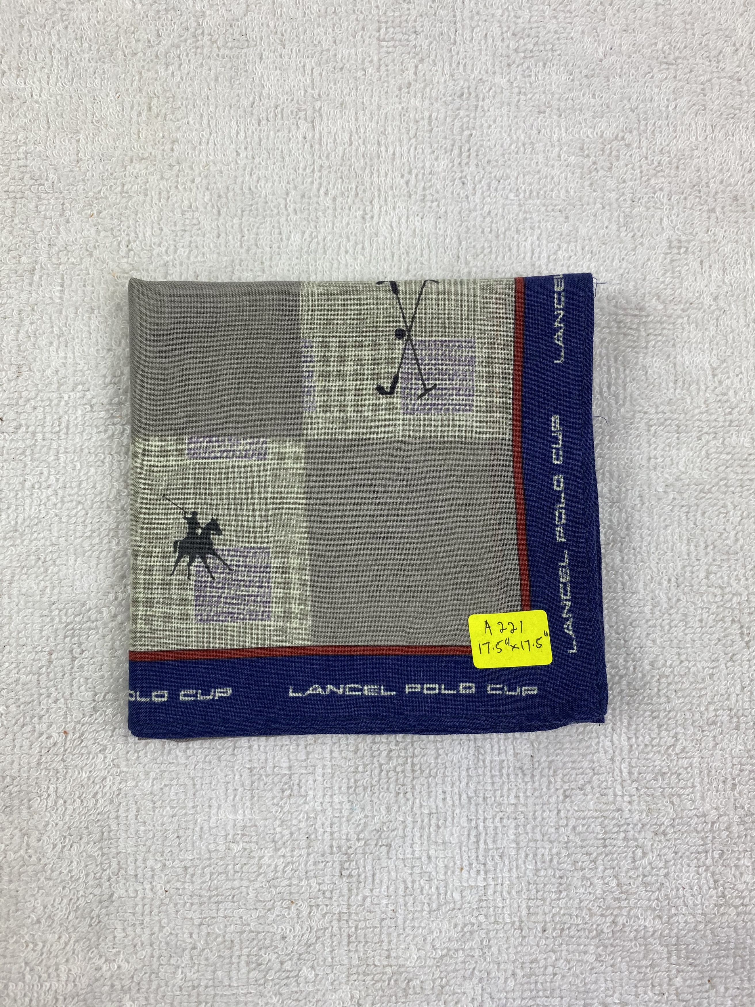 Lancel × Vintage Lancel Polo Cup Handkerchief / Bandana / Neckerchief Size ONE SIZE - 6 Thumbnail