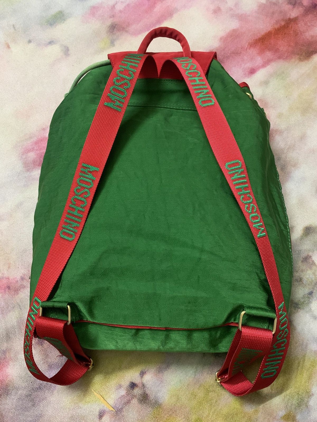 Moschino Vintage MOSCHINO ‘Peace’ Striking Colour Backpack Size 14x14 Size ONE SIZE - 8 Thumbnail