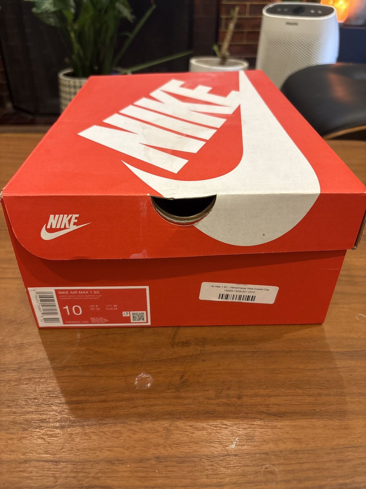 Nike Nike air max 1 sc hemp dusted clay size 10 us Size US 10 / EU 43 - 6 Thumbnail