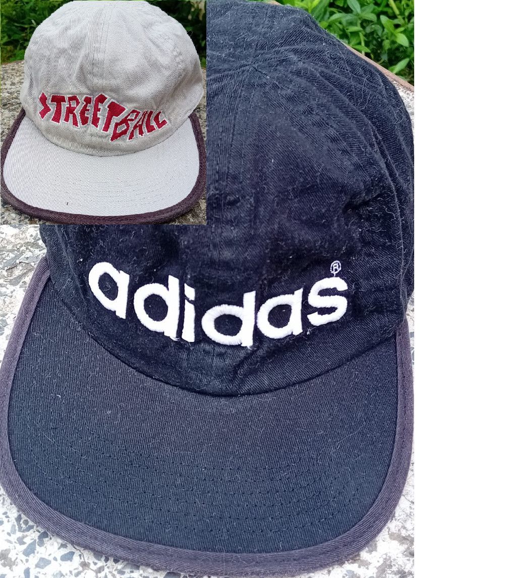 Adidas × Vintage Adidas Streetball Reversible Vintage Strapback Hat Cap Size ONE SIZE - 1 Thumbnail