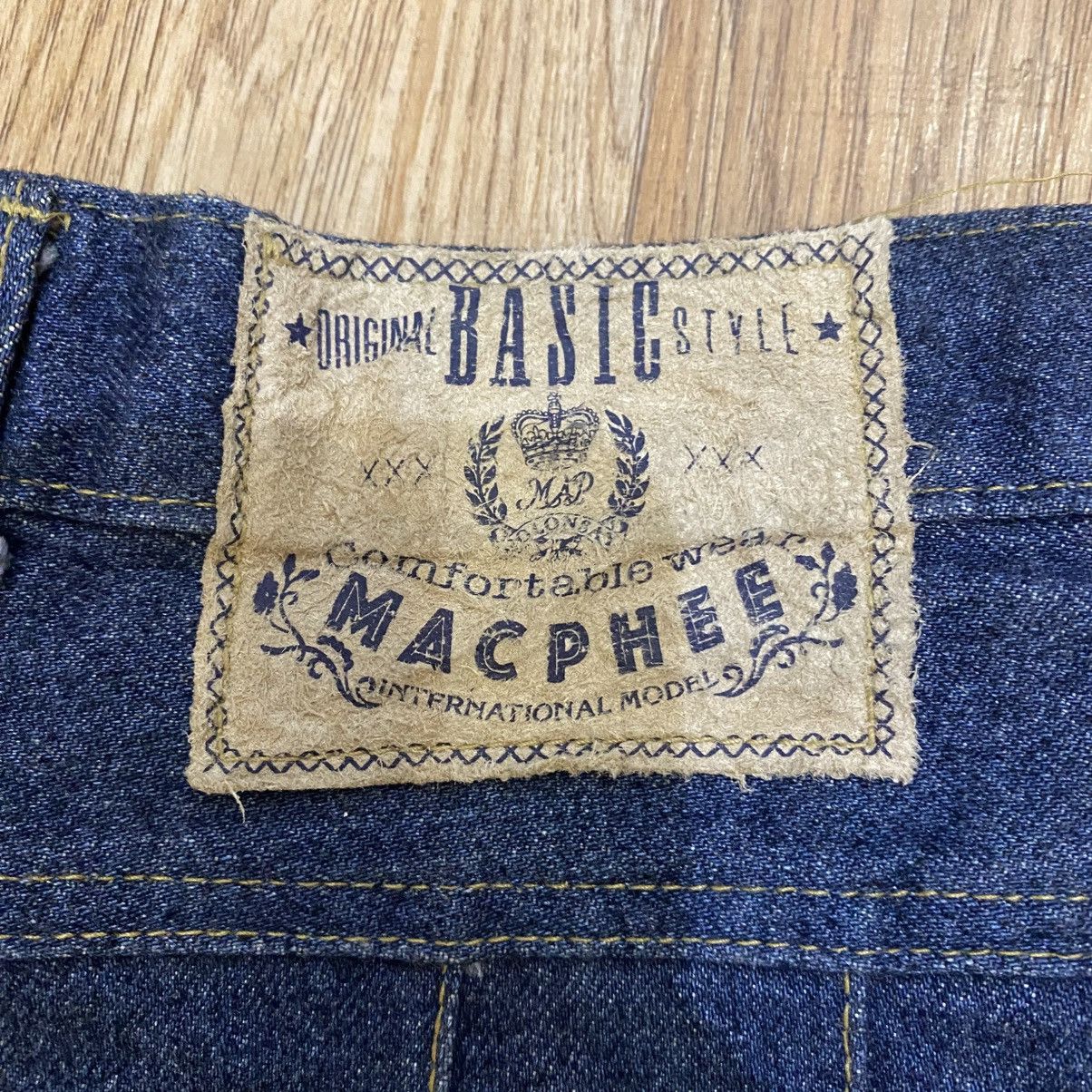 Indigo 2000s Machpee Indigo Blue Japan Style Slim Fit Denim Pants Size US 26 / EU 42 - 8 Thumbnail