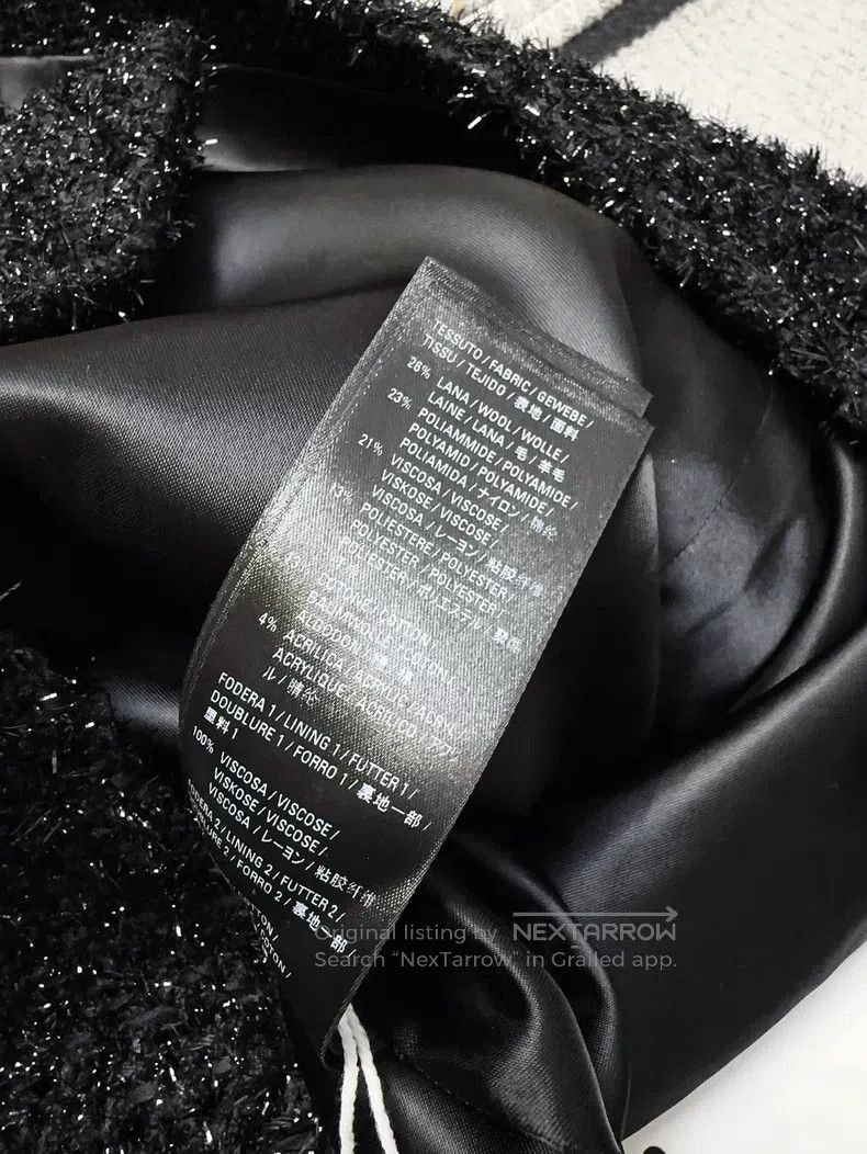 Balenciaga Balenciaga Black Fleece Single Button Skirt Size 35" - 7 Thumbnail
