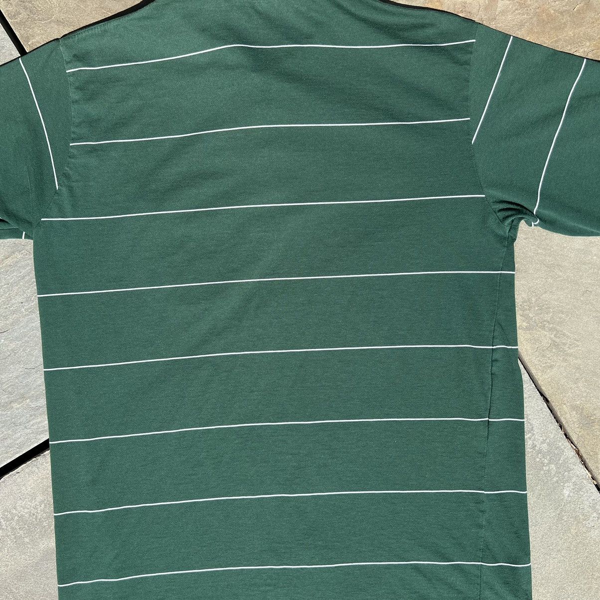 Knightsbridge × Vintage Y2K Green Striped Polo Shirt Size US M / EU 48-50 / 2 - 5 Thumbnail