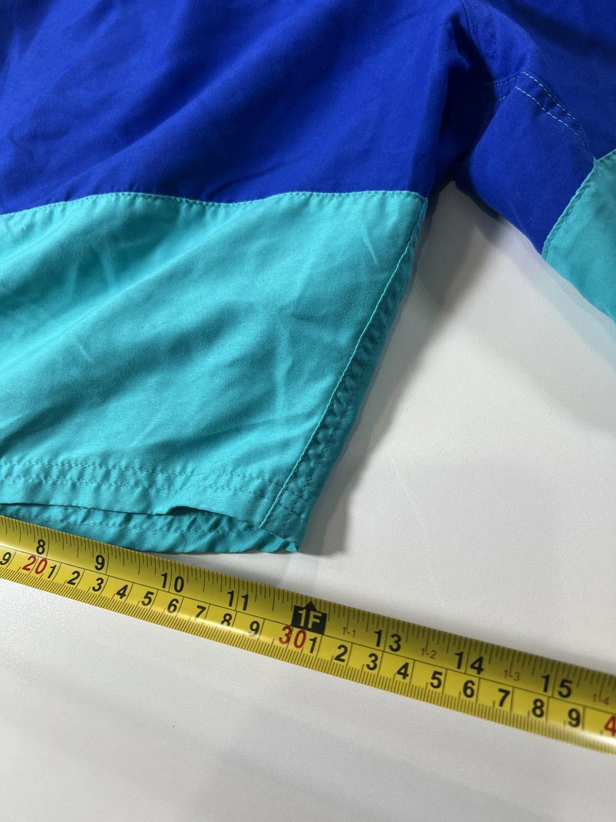 Nike Nike Men's Blue and Turquoise Colourblock Athletic Shorts Size US 34 / EU 50 - 6 Thumbnail