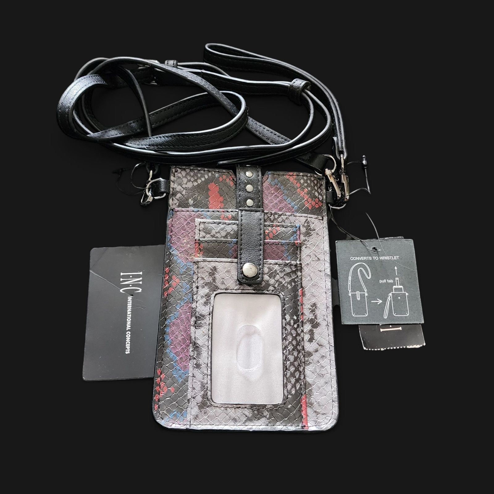 I.N.C International Concepts Ashlii Phone Crossbody multicolored Size ONE SIZE - 1 Thumbnail