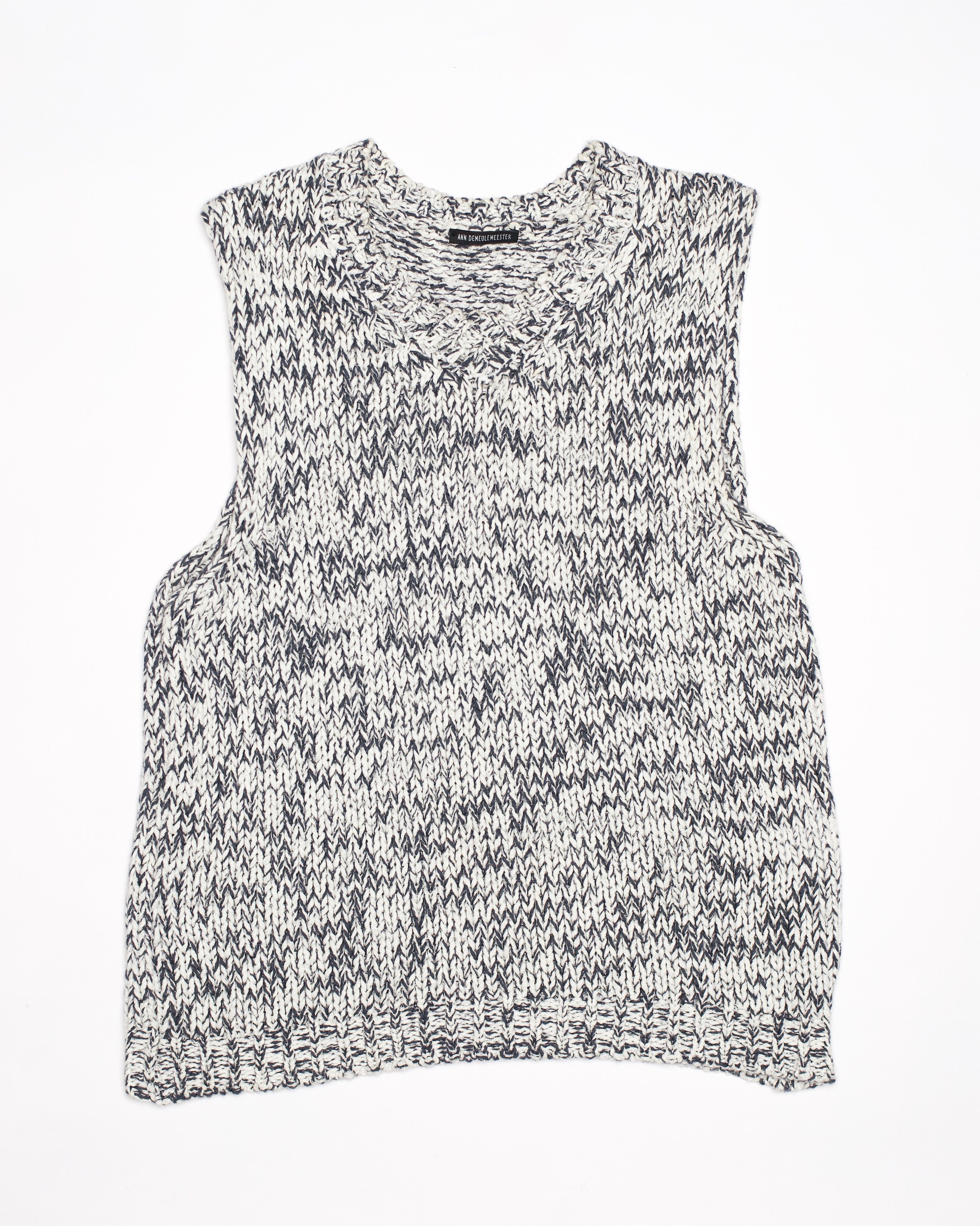 Ann Demeulemeester Ann Demeulemeester Autumn-Winter 2000/01 Knit Vest Size US XS / EU 42 / 0 - 1 Thumbnail