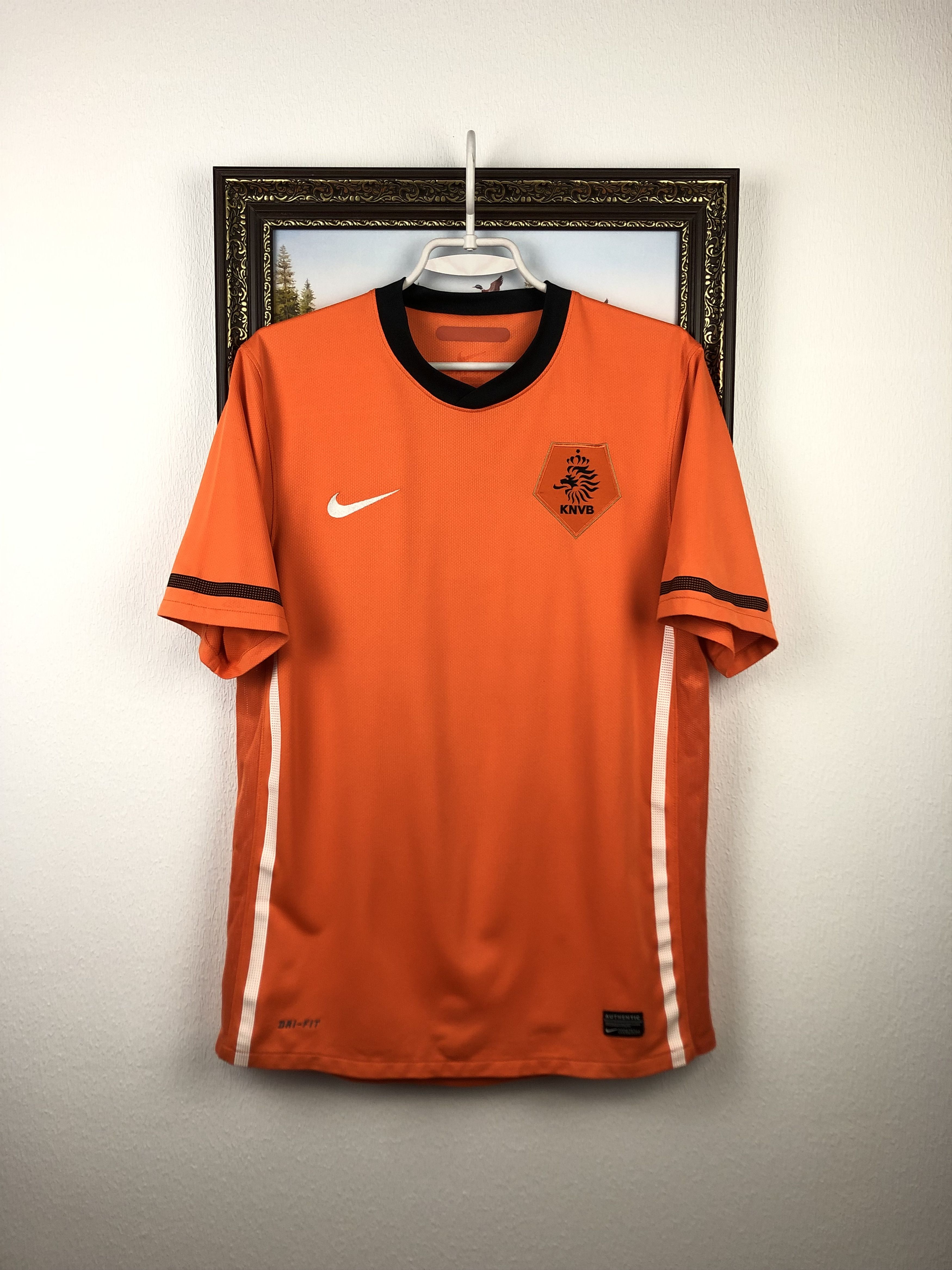 Nike Netherlands Holland shirt 2010 Soccer Nike Mens Jersey Size US M / EU 48-50 / 2 - 1 Thumbnail