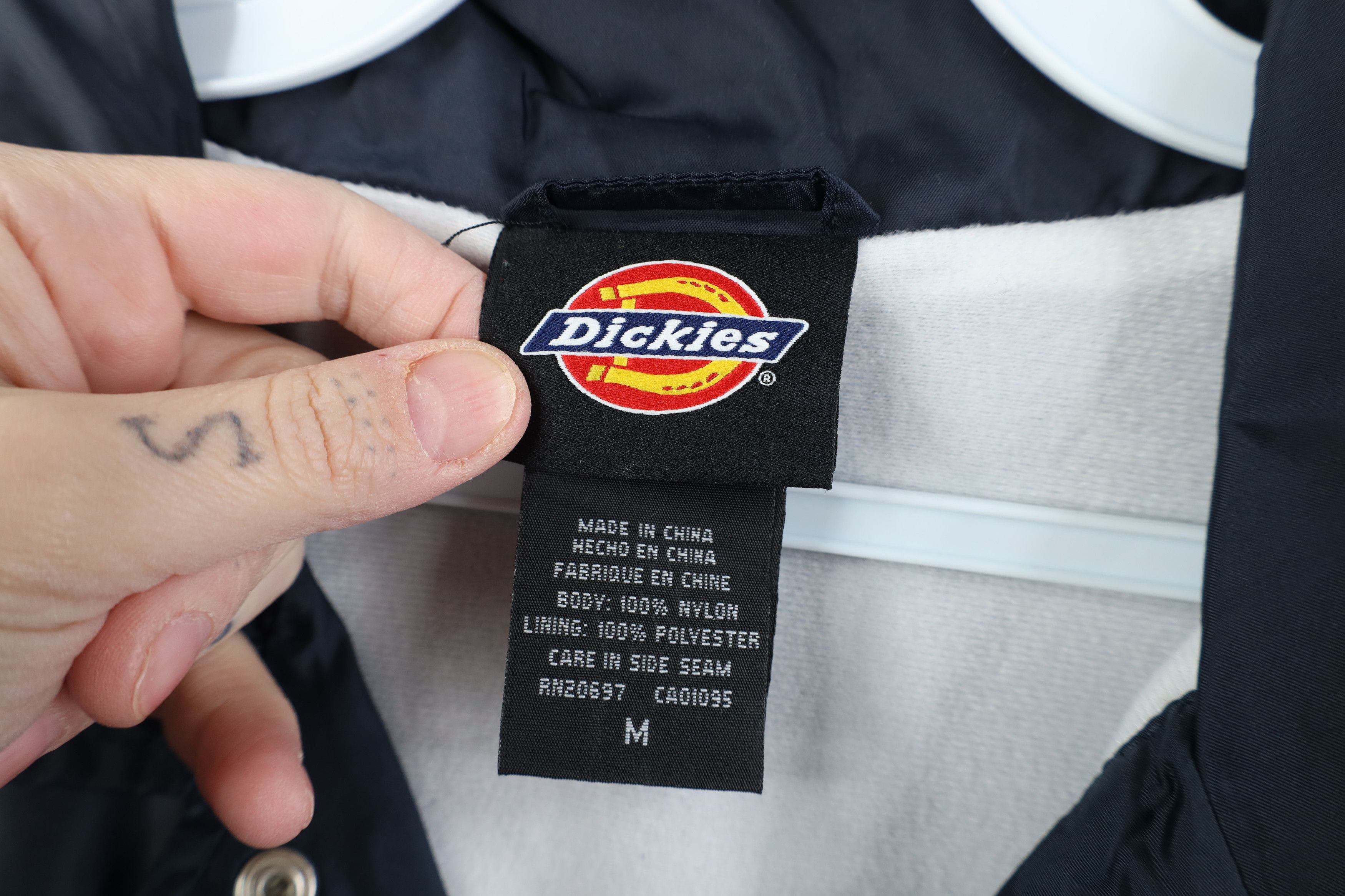 Dickies Vintage Dickies Coach Coaches Windbreaker Jacket Navy Blue Size US M / EU 48-50 / 2 - 8 Thumbnail