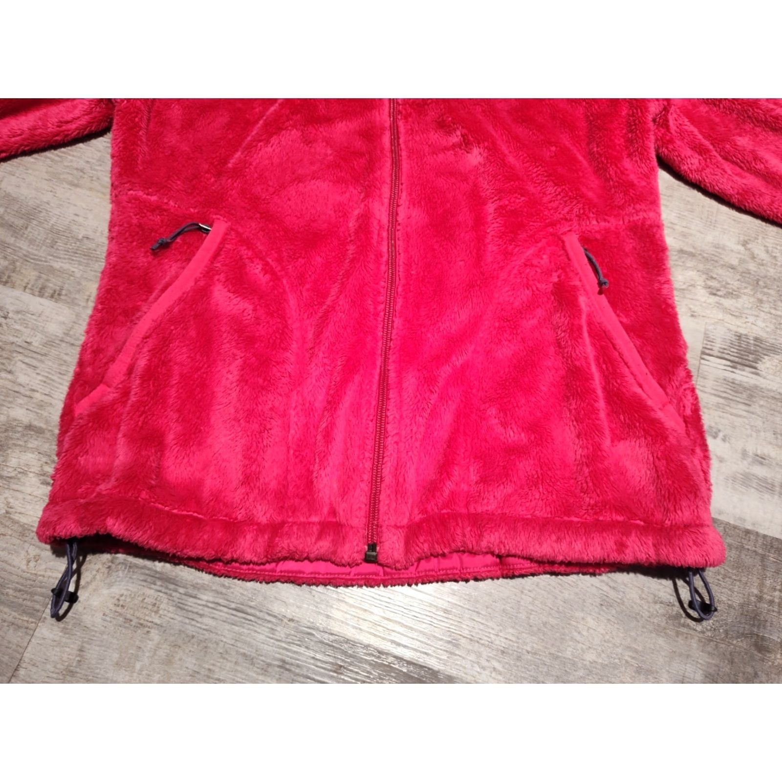 The North Face The North Face Womens Jacket Small Fleece Full Zip Hooded Pink Size S / US 4 / IT 40 - 5 Thumbnail