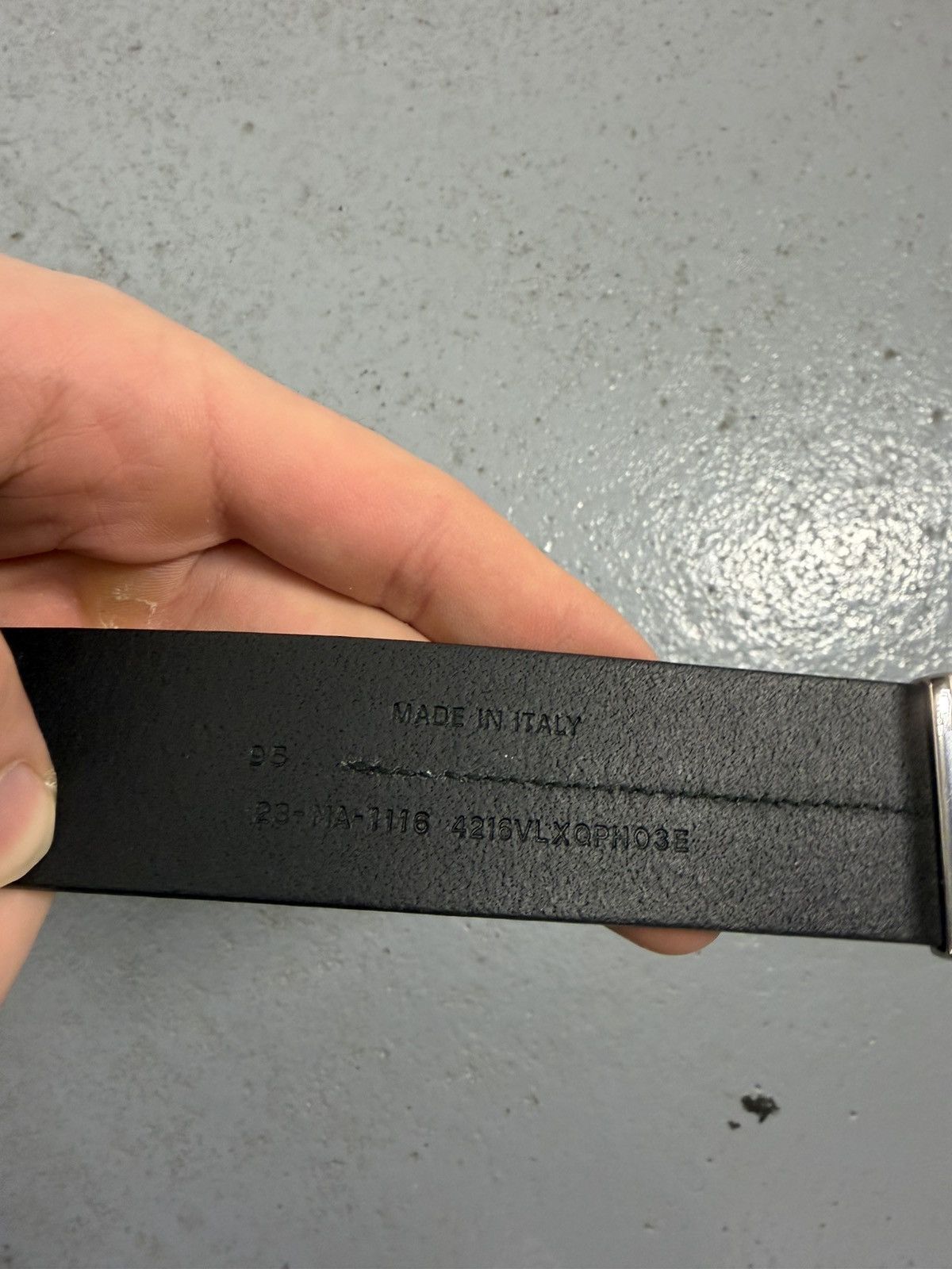 Dior Dior Homme Leather Belt Size ONE SIZE - 6 Thumbnail