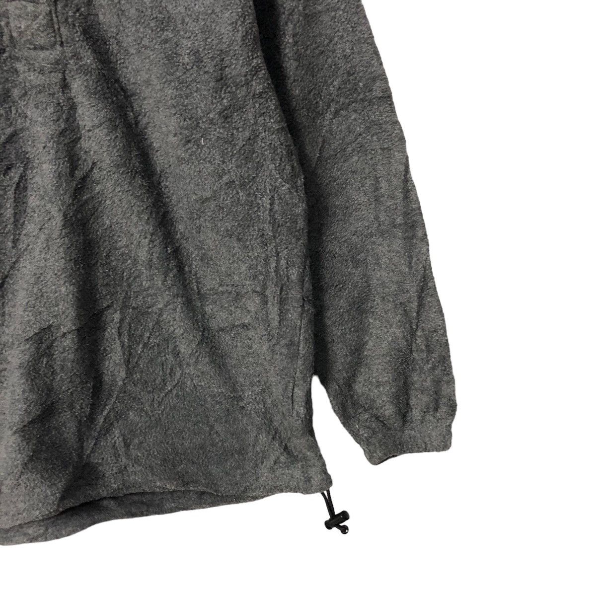 Lands' End Vintage 90s Lands End Half Button Fleece Sweater Size M / US 6-8 / IT 42-44 - 2 Thumbnail