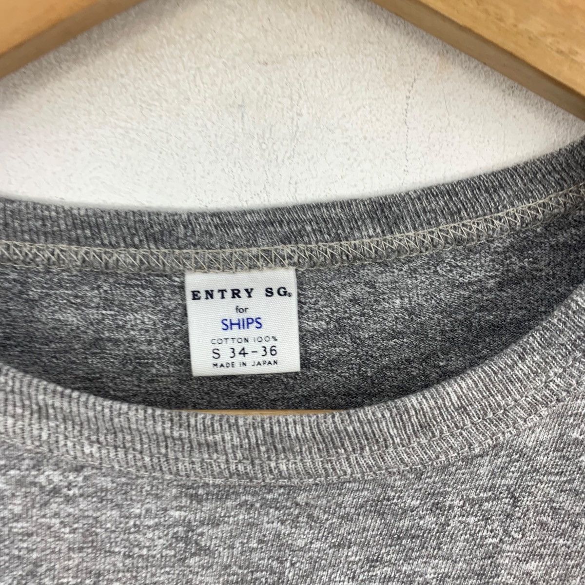 SHIPS SHIPS JAPAN ENTRY Collection Natural Dye Tee Shirt Top Size US S / EU 44-46 / 1 - 7 Thumbnail