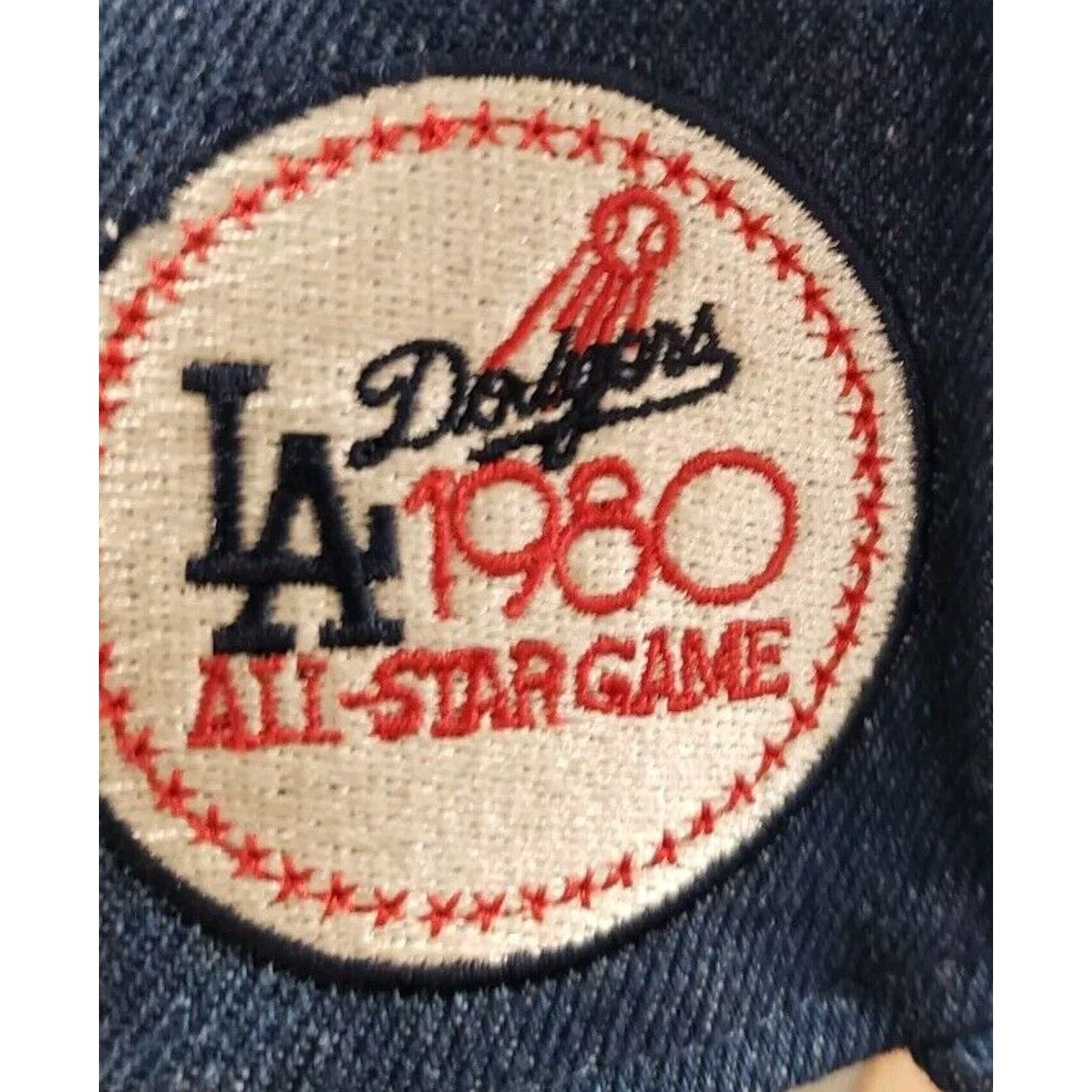 New Era Los Angeles Dodgers Hat 1980 ASG Denim 7 3/8 5950 New Era Size ONE SIZE - 3 Thumbnail