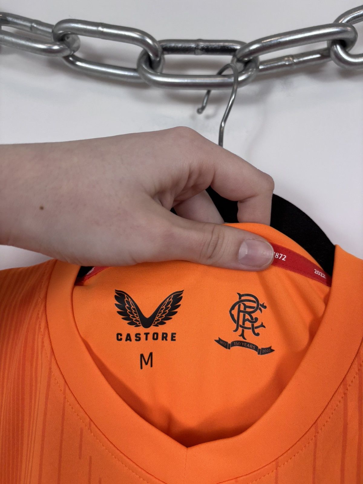 Castore Castore Rangers 2021/2022 150 Years Football Soccer Jersey Size US M / EU 48-50 / 2 - 11 Thumbnail