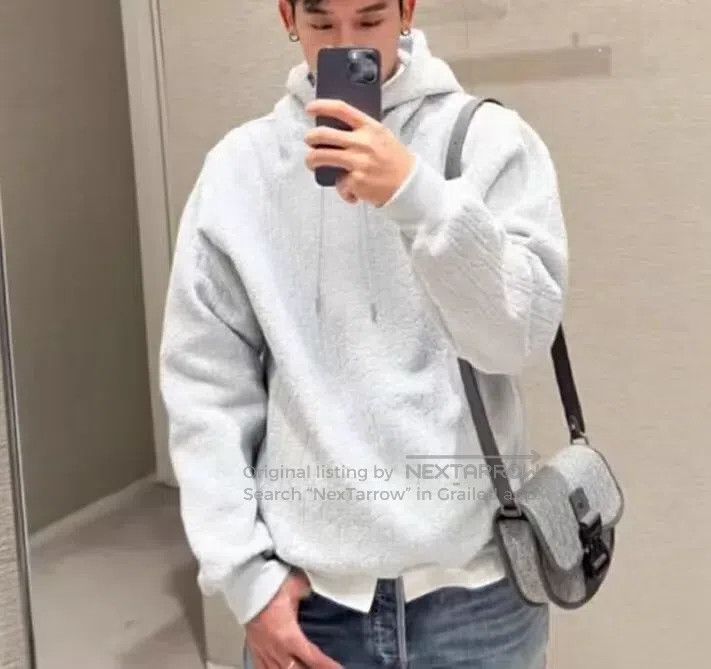 Dior Dior Light blue logo jacquard full-print cotton hooded dra Size US M / EU 48-50 / 2 - 9 Thumbnail