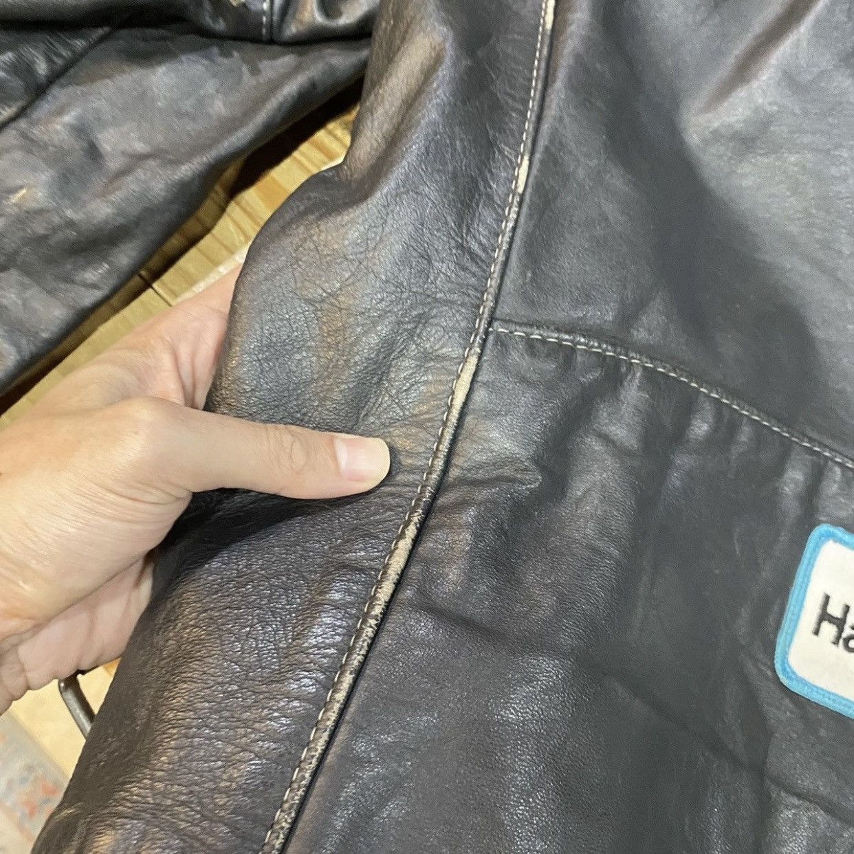 Harley Davidson VTG Chrome Specialties Fringe Leather BikerJacket USA Harley Size US M / EU 48-50 / 2 - 22 Thumbnail