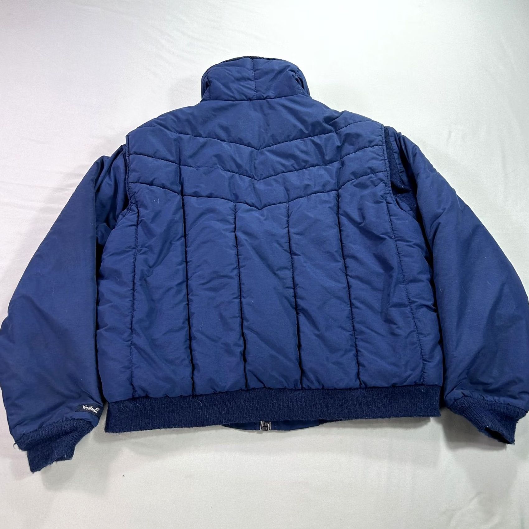 Vintage VINTAGE Woolrich Jacket Mens Large Blue Quilted Winter Puffer Coat Made USA 90s Size US M / EU 48-50 / 2 - 2 Thumbnail
