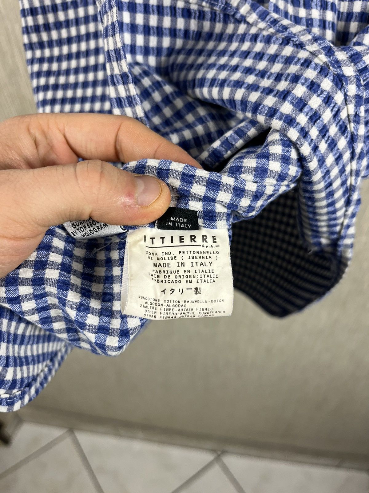 Dolce & Gabbana × Vintage Vintage Dolce & Gabbana gingham plaid checked pocket shirt Size US L / EU 52-54 / 3 - 22 Thumbnail