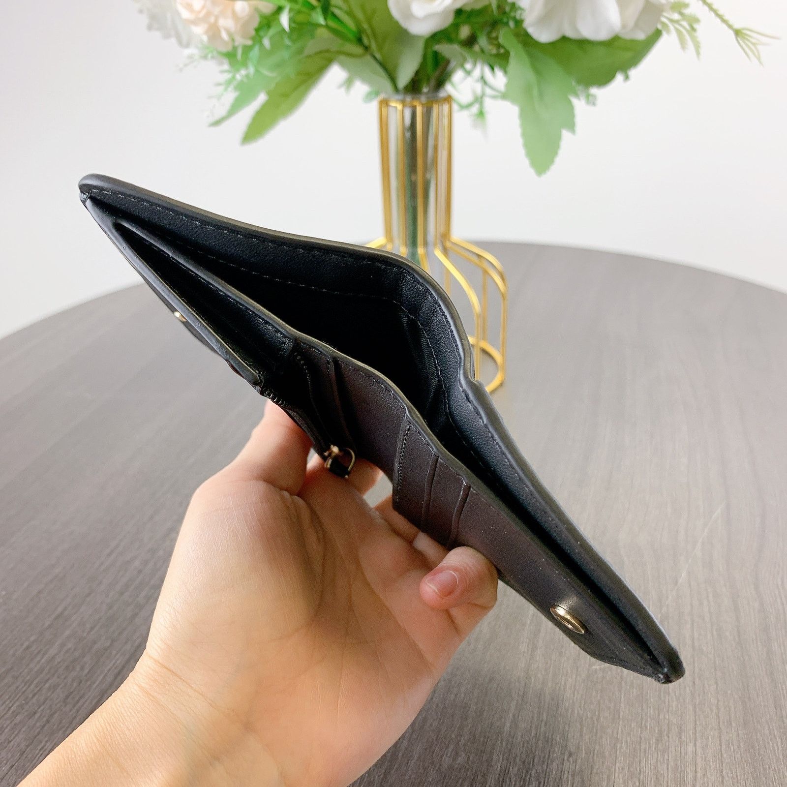 Kate Spade kate spade KH788 Lena Small Bifold Wallet IN Black Size ONE SIZE - 3 Thumbnail