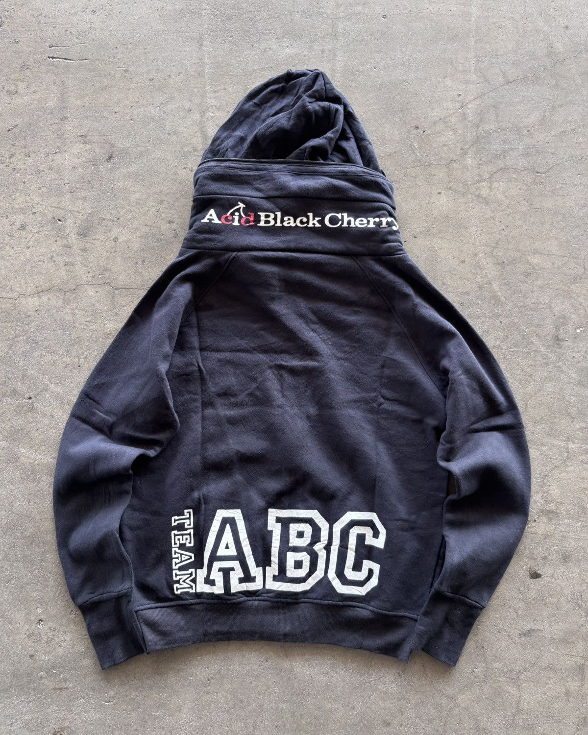 If Six Was Nine Acid Black Cherry Apocalypse Bono Black Hoodie Size US L / EU 52-54 / 3 - 10 Thumbnail