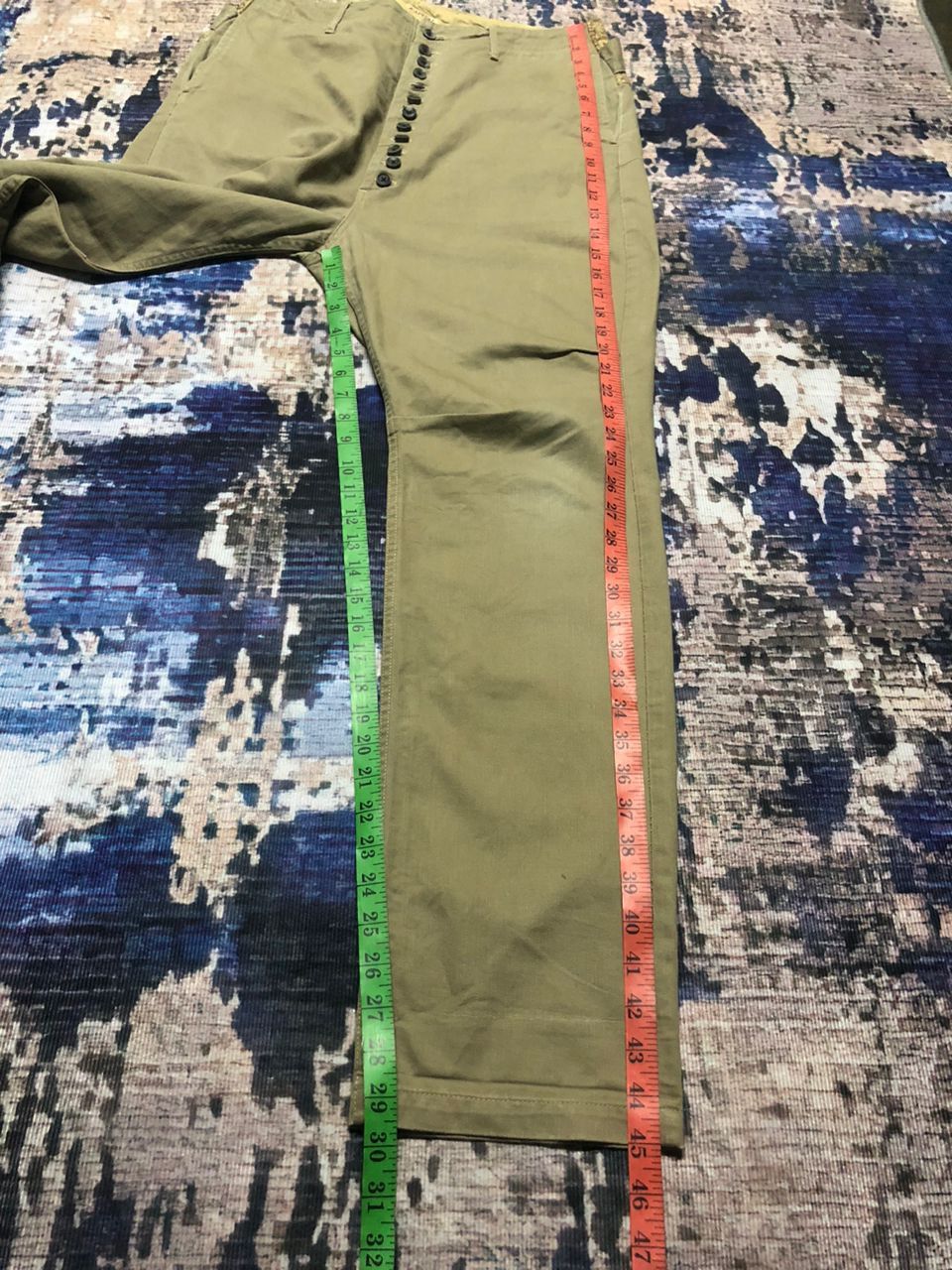 Kapital Kapital Clown Linen Waist Cotton Pants Camel Distressed Size US 32 / EU 48 - 22 Thumbnail