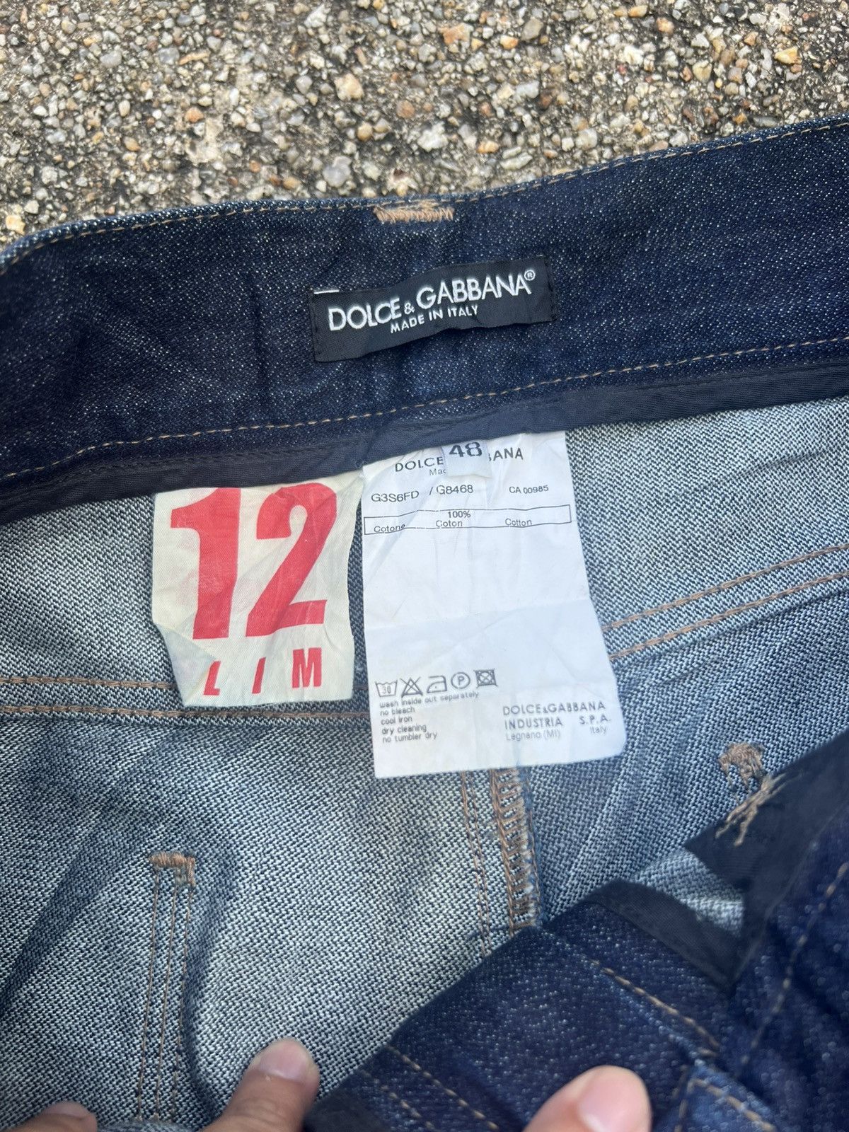 Dolce & Gabbana Dolce & Gabbana Denim 34 Size Size US 34 / EU 50 - 6 Thumbnail
