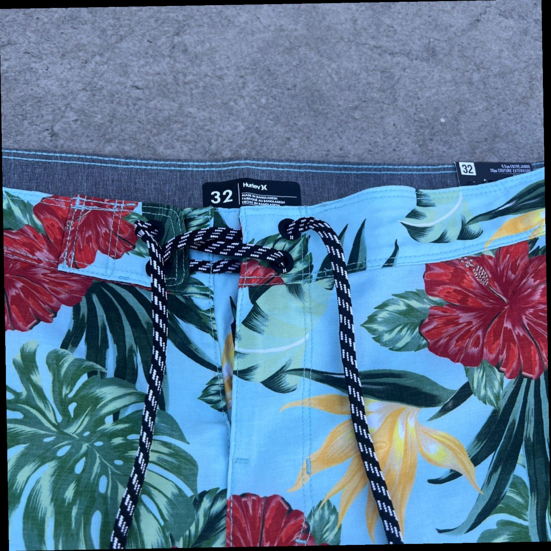 Hurley NEW Hurley Tie Dye Print Board Shorts Size 32 9.5" Inseam 20" Outseam Size US 32 / EU 48 - 3 Thumbnail