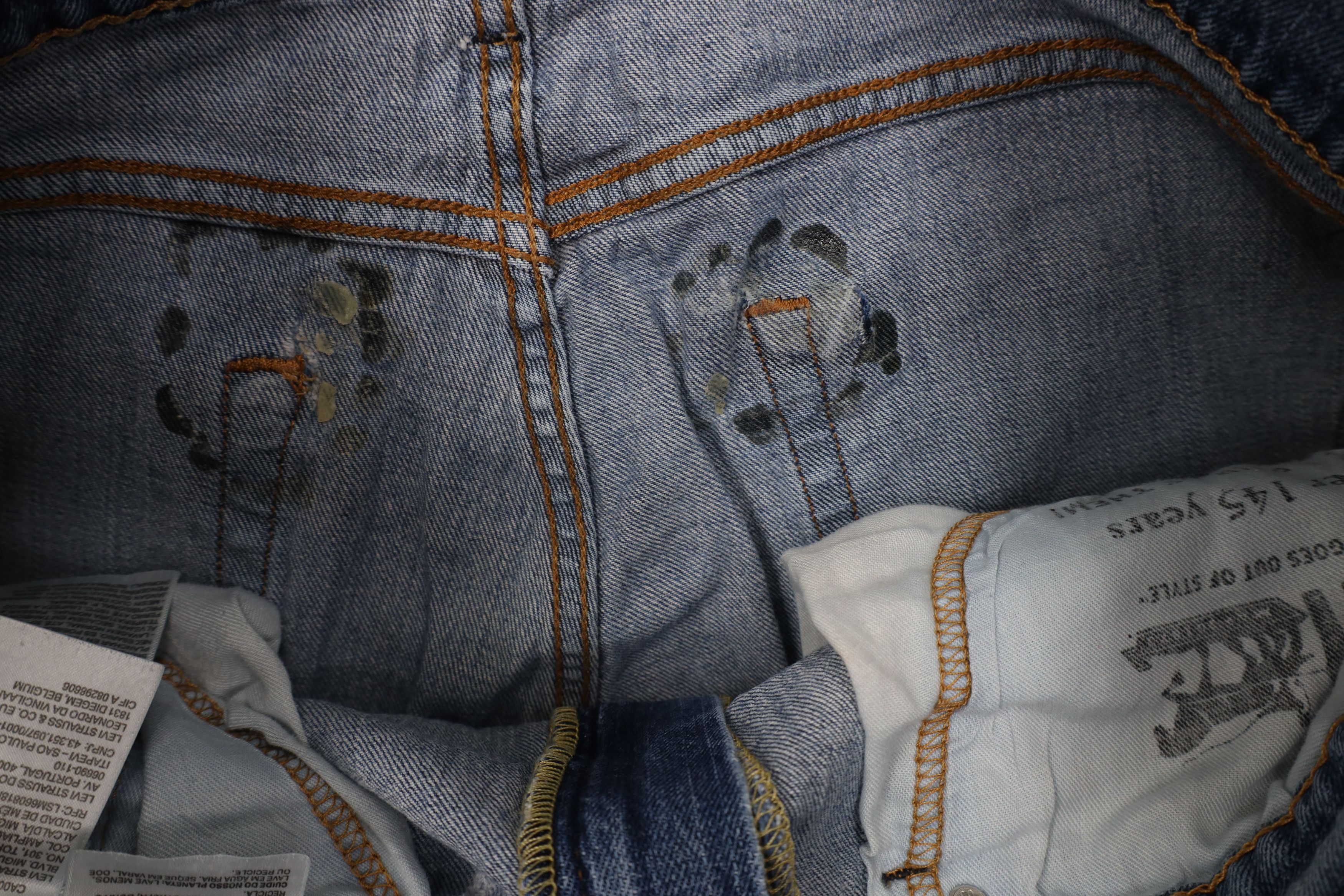 Levi's Vintage Y2K Levis 505 Regular Fit Straight Leg Denim Jeans Size US 36 / EU 52 - 10 Thumbnail
