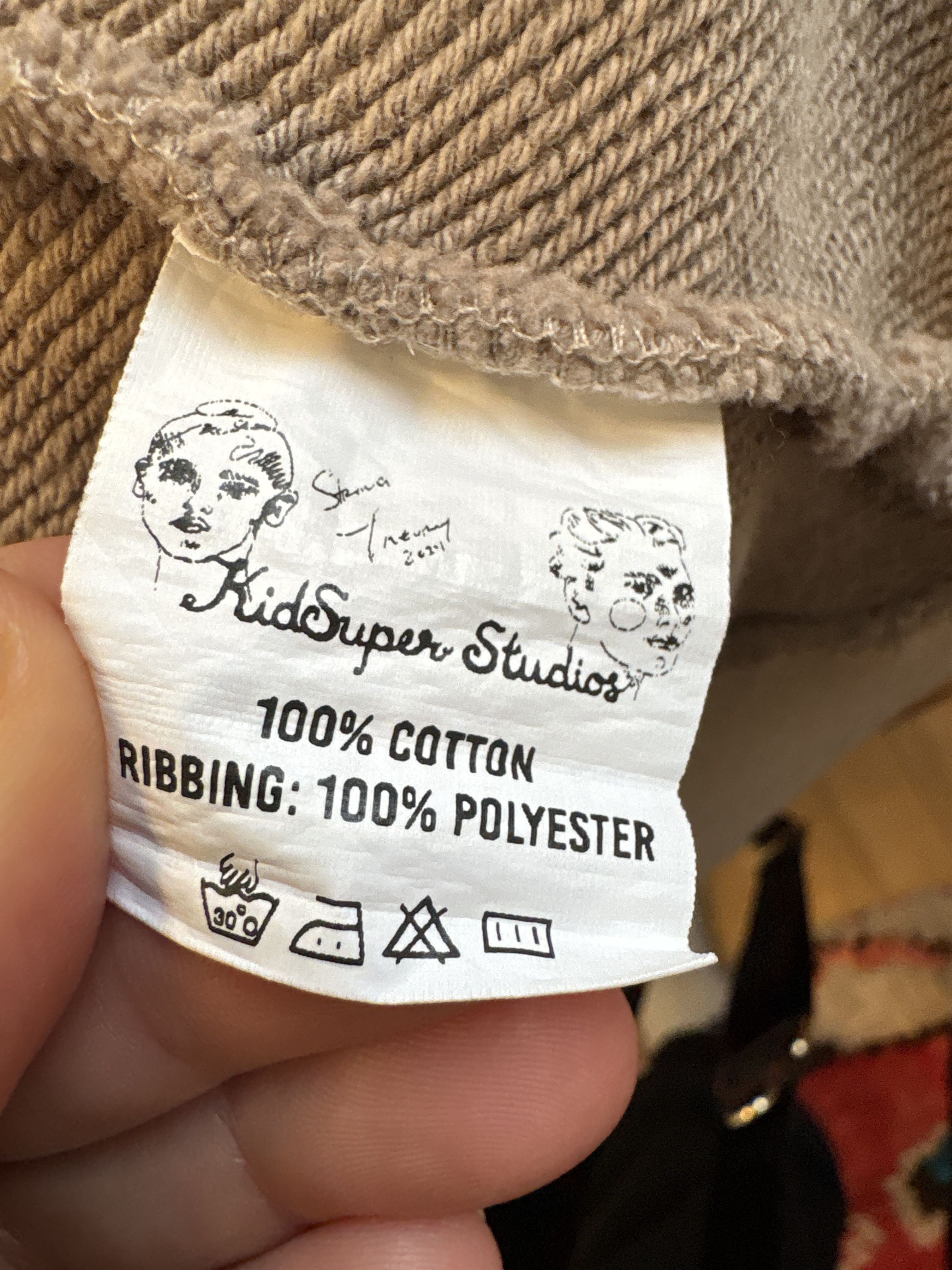 KidSuper KidSuper Patchwork Face Washed Heavyweight Zip Hoodie Size US S / EU 44-46 / 1 - 3 Thumbnail