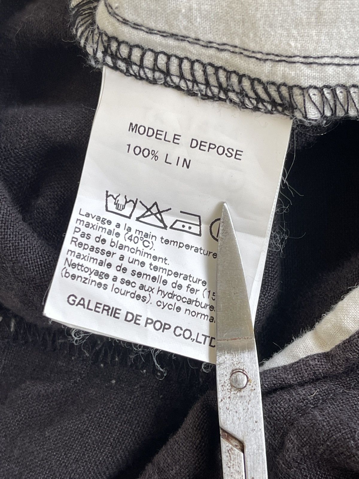 Pas de Calais Avantgarde Drop Croth Baggy Harem Pants Size US 30 / EU 46 - 5 Thumbnail