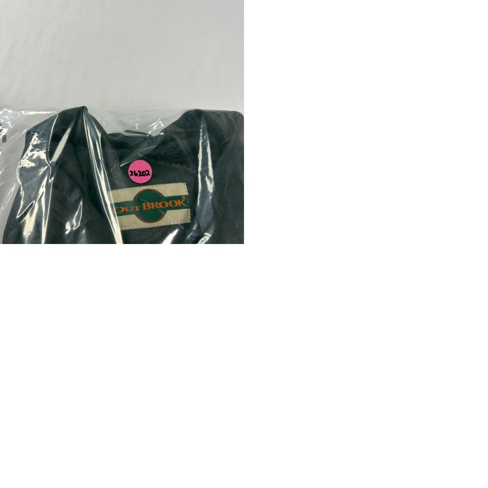 Vintage Outbrook Leather Jacket Womens Large Black Pockets Coat Size L / US 10 / IT 46 - 9 Thumbnail