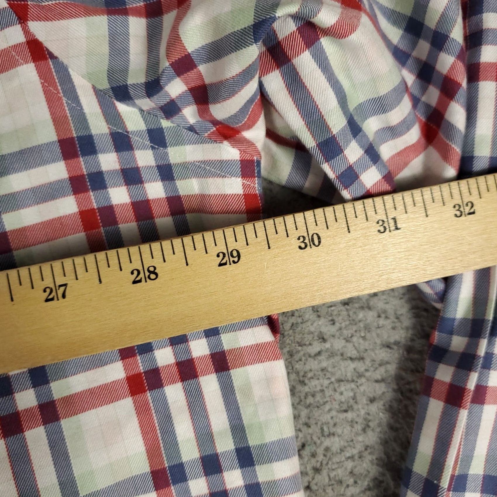 Brooks Brothers Brooks Brothers Shirt Mens 2XLT Blue Red Plaid Casual Button Up Long Sleeve Size US XXL / EU 58 / 5 - 5 Thumbnail