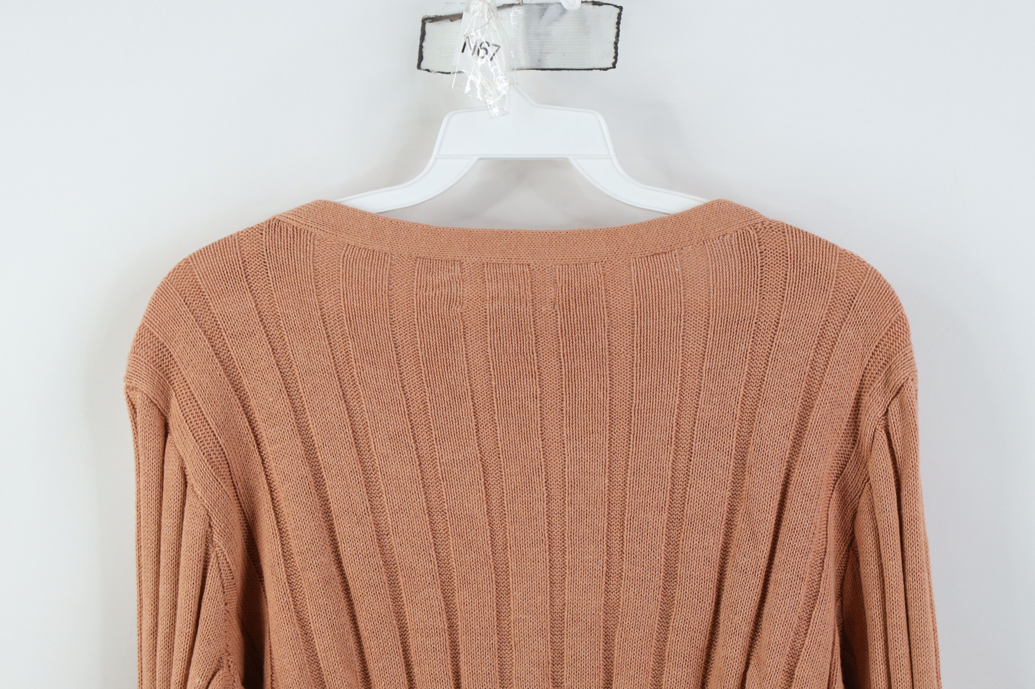 Aeropostale Vintage Y2K Aeropostale Cropped Ribbed Knit Cardigan Sweater Size S / US 4 / IT 40 - 10 Thumbnail