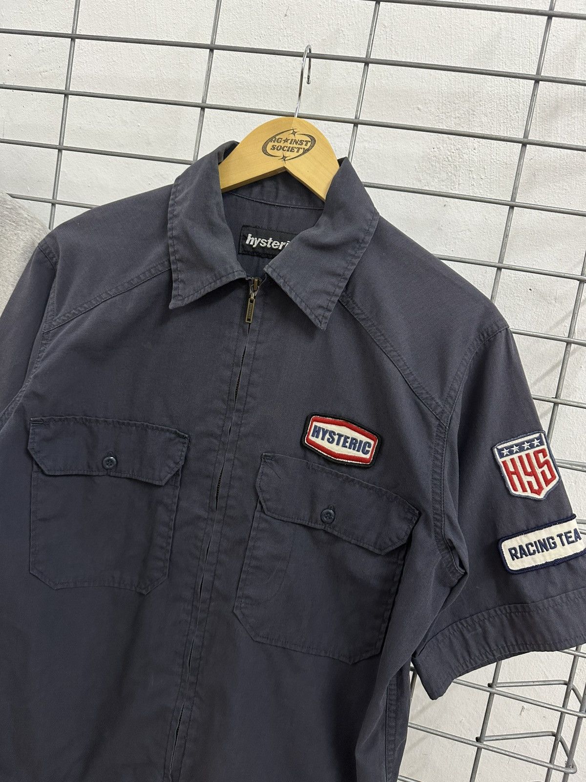 Hysteric Glamour Combo Hysteric Glamour Racing Team Zipper Workshirt/Jacket Size US L / EU 52-54 / 3 - 3 Thumbnail